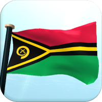Vanuatu Bandeira 3D Gratuito