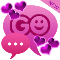 GO SMS Pro Theme Herzen