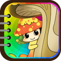 Kids Coloring (Vegetable elf)