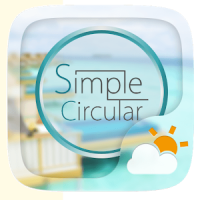 Simple Circular Weather Widget