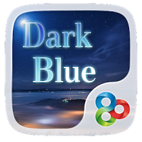 Dark Blue GO Launcher Theme