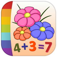 Colorear por números - Flores