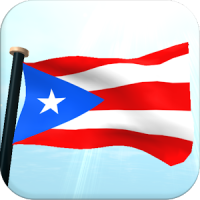 Puerto Rico Flag 3D Free