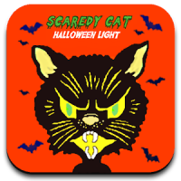 Halloween Scaredy Cat Lumière