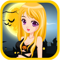 Halloween dress up game