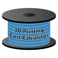 3D Print Material Cost Calculator