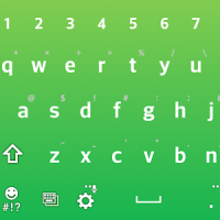 FlatGreen Keyboard LG THEME