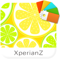 Lemon & lime theme for Xperia