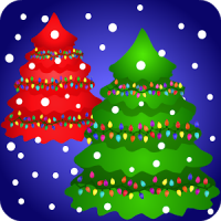 árbol de navidad de colores