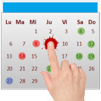 Calendario Paint