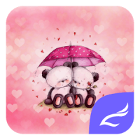 Pink Love Bear Theme