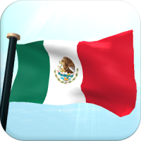 México Bandeira 3D Gratuito