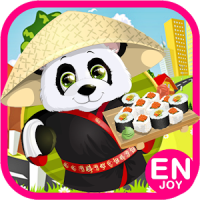 Chef Panda Sushi Make Game