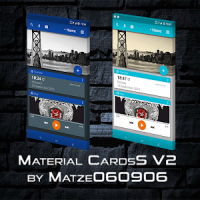 Material CardsS V2 for KLWP