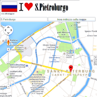 Saint Petersburg map