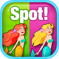 Kindergarten Mermaid Spot Game