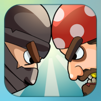 Pirates Vs Ninjas Free Games 2 player game 2p game