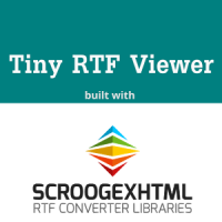 Tiny RTF Viewer