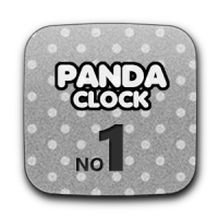 Panda Clock No1