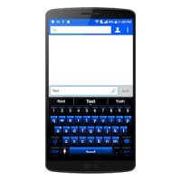 LG G4 V10 Keyboard Blue Hydra