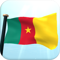 Camerún Bandera 3D Gratis