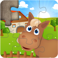 Farm Jigsaw Puzzles for kids & toddlers