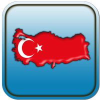 Karte der Türkei