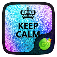 Keep Calm GO Keyboard theme