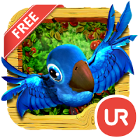 UR 3D Cute Jungle Birds HD