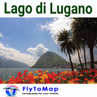 Lake Lugano Gps Map Navigator