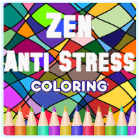 Zen Anti Stress Coloring Book