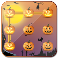 Pattern Halloween Lock Screen