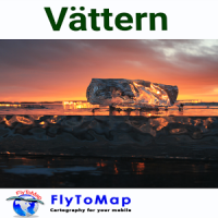 Lake Vattern GPS Fishing Charts