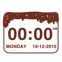 Chocolatecake Clock Widget