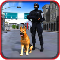 Cão de polícia Força Especial