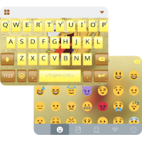 Jumpy Dog Emoji Keyboard Theme