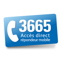 3665, Accès Direct Répondeur Mobile