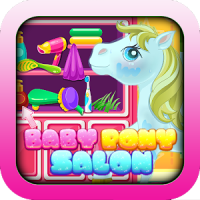 bébé poney salon