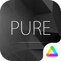 Pure Black Launcher Theme