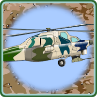 Helicopter Flying Desert