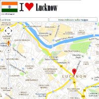 Lucknow map