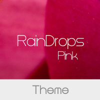 RainDrops Premium Pink Theme