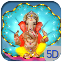 5D God Ganesh Live Wallpaper