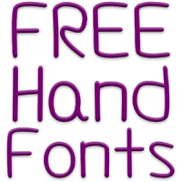 Hand Fonts FlipFont Gratuit