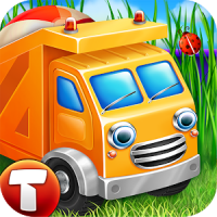 Cars in Sandbox (app 4 kids)