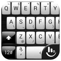 Keyboard Theme Gloss White