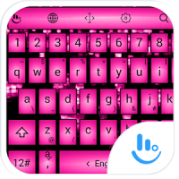 Theme TouchPal Led Pink