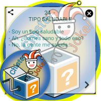 Widget genera chistes!