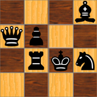 4x4 Solo Mini Chess Brain Teaser Puzzle Games