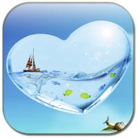 Heart aquarium